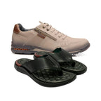 Kit Pegada Sapatênis Ortopédico + Chinelo Massageador [Envio Nacional] - Queima Estoque 🔥